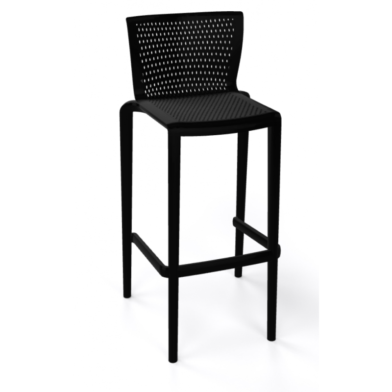 TABOURET DE BAR D EXTÉRIEUR EN POLYPROPYLÈNE SPYKER