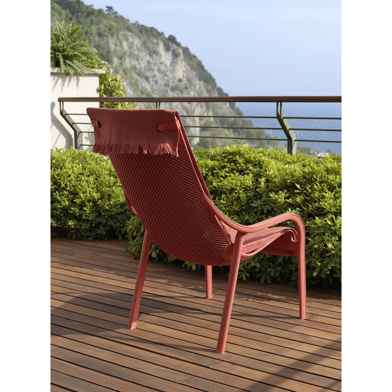 FAUTEUIL DE TERRASSE EMPILABLE NET LOUNGE Le Chaisier