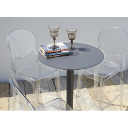 LOT DE 3 TABOURETS DE BAR IGLOO HT 74 CM