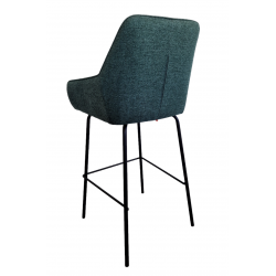 FAUTEUIL DE BAR EN TISSU CONTEMPORAIN