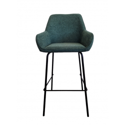 FAUTEUIL DE BAR EN TISSU CONTEMPORAIN