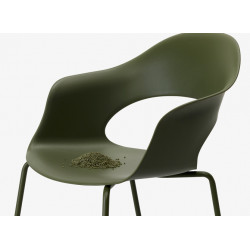 FAUTEUIL DE COLLECTIVITÉ  EMPILABLE LADY B GO GREEN