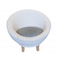 FAUTEUIL ROND DE RELAXATION PIVOTANT ENVIE