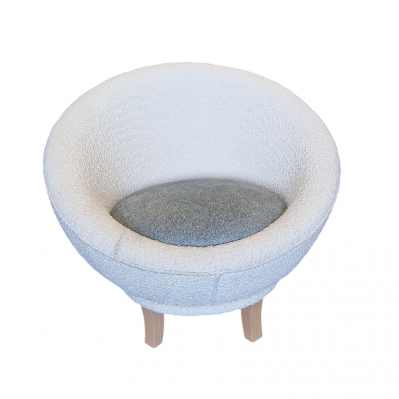 FAUTEUIL ROND DE RELAXATION PIVOTANT ENVIE