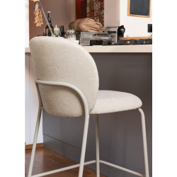 TABOURET SNACK ROND COCOONING COZY MID