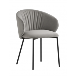 FAUTEUIL DE SALLE À MANGER EN VELOURS CONTEMPORAIN TUKA SOFT