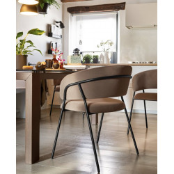 FAUTEUIL DE SALLE À MANGER CONTEMPORAIN BALIA