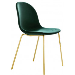 CHAISE SCANDINAVE EN VELOURS ACADEMY