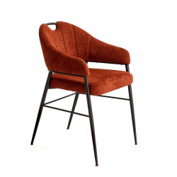 FAUTEUIL DE SALLE À MANGER EN TISSU CONTEMPORAIN ELIOT