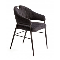 FAUTEUIL DE SALLE À MANGER EN TISSU CONTEMPORAIN ELIOT