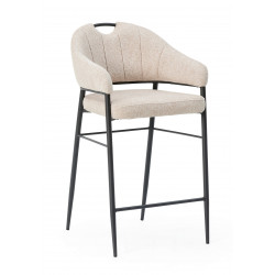 FAUTEUIL D'ÎLOT CONTEMPORAIN EN TISSU ELIOT