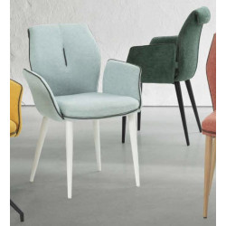 FAUTEUIL DE SALLE À MANGER EN TISSU LANSA