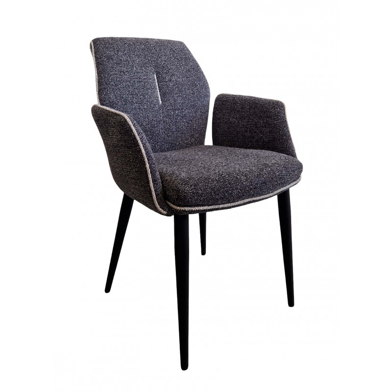 FAUTEUIL DE SALLE À MANGER EN TISSU LANSA