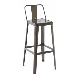 TABOURET INDUSTRIEL EN MÉTAL HOLIX