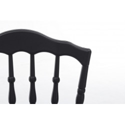 CHAISE DE COLLECTIVITÉS COOPER EN POLYPROPYLÈNE NOIR