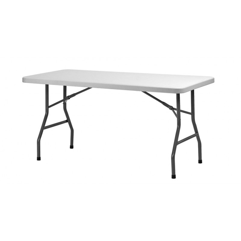 Table pliante - 1 520 x 700 x 740 mm - Royal Catering - 150 kg - Intérieur/extérieur  - Whitehe